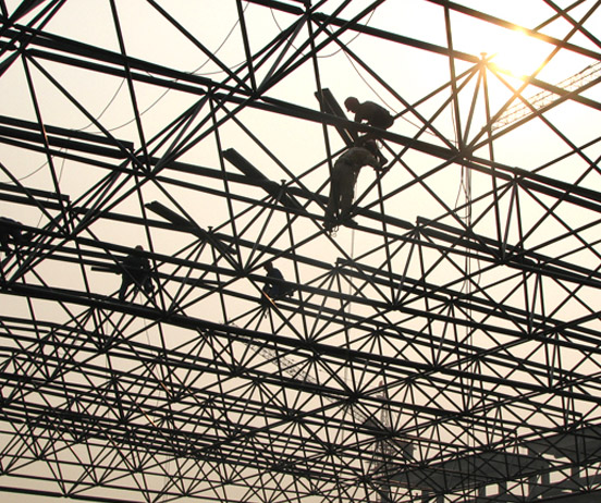 乐陵厂房网架安装