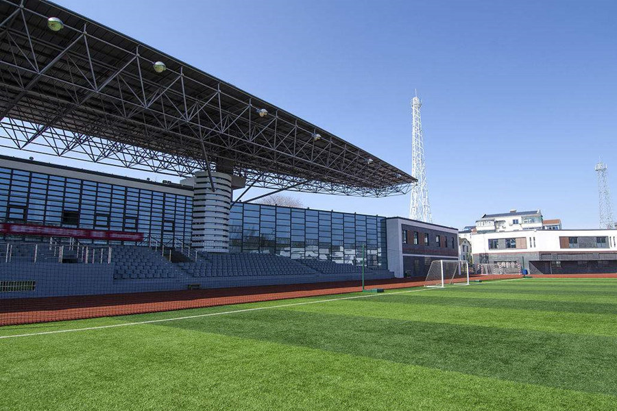 乐陵体育场看台网架工程